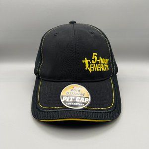 Clint Bowyer Hat Black #15 2015 Pit Cap 5 Hour Energy Nascar Chase Authentics